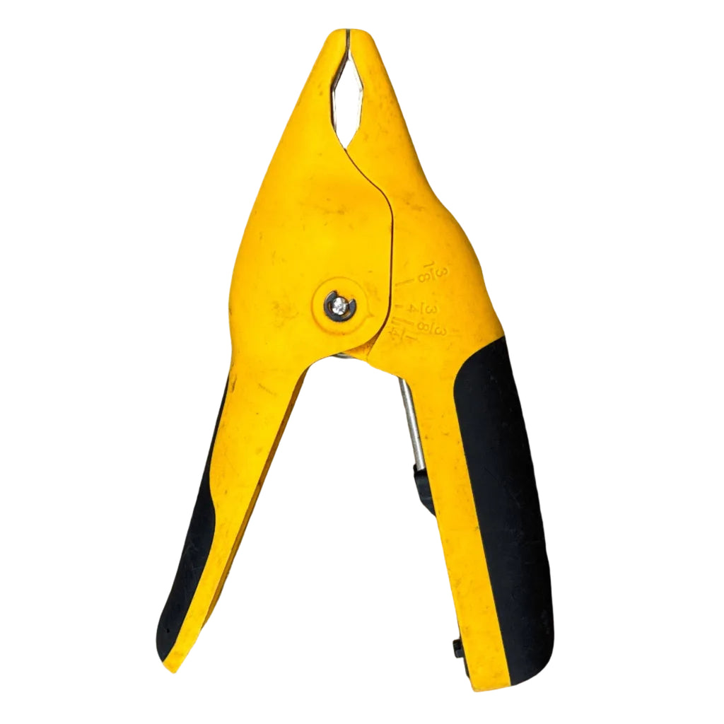 Fieldpiece JL3PC Job Link Wireless System Premium Pipe Clamp Probe (7246) Yellow and black pliers on a white background