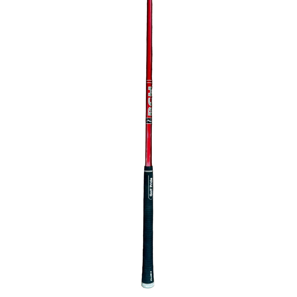 Callaway BIG BERTHA HEAVENWOOD 3 Hybrid RH Golf Club Red and black golf club shaft on a white background