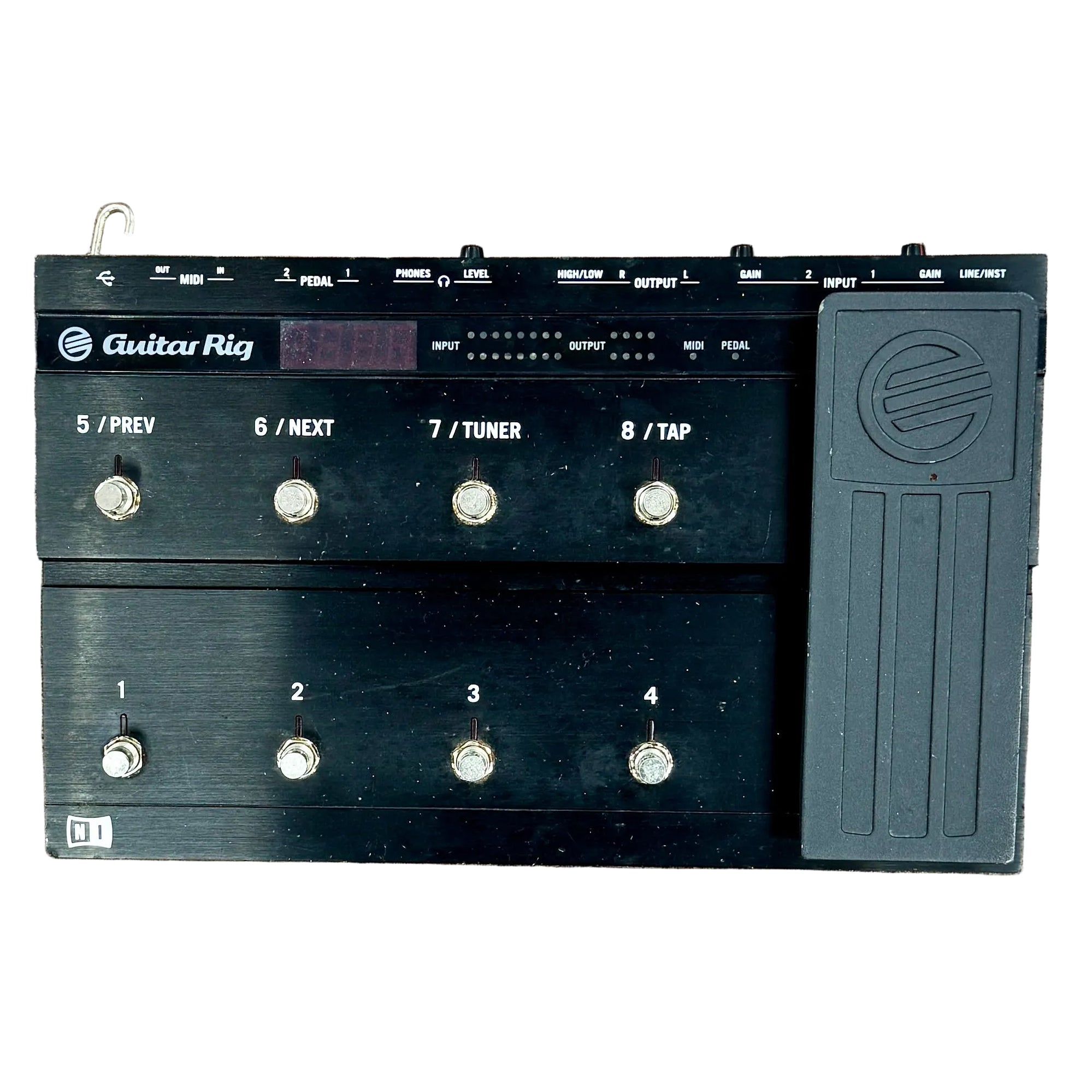 native instruments pedal Native Instruments Guitar Rig RIG KONTROL 3 Guitar Effects Processor