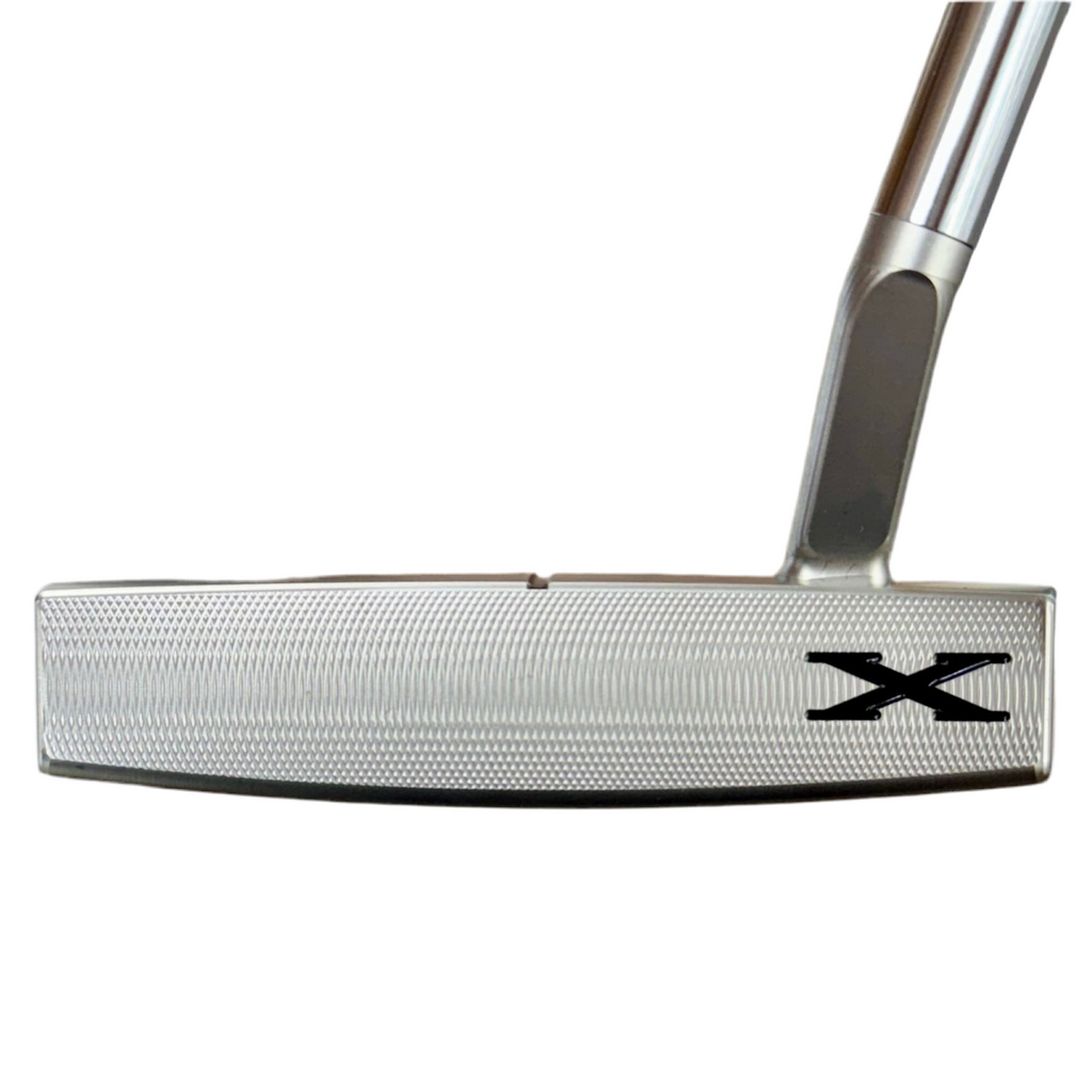 Titleist Scotty Cameron PHANTOM X 5.5 Mallet Putter RH Golf Club w/ Headcover Golf putter with a black 'X' logo on a white background