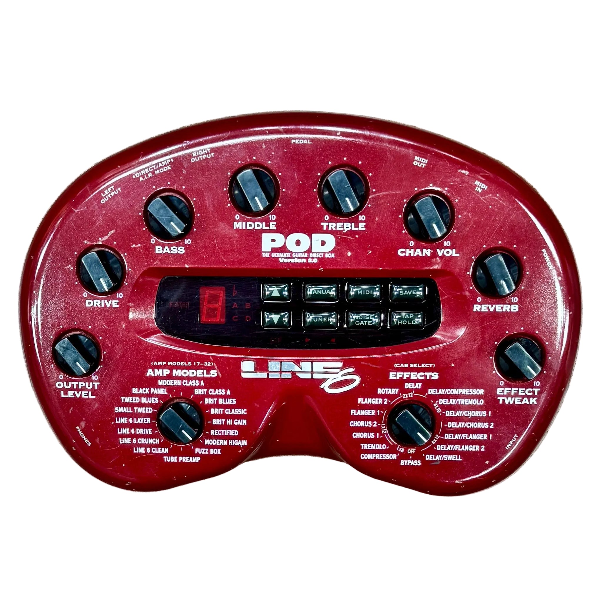 line 6 pod 2.0 kaufen Line 6 POD 2.0 Guitar Multi Effects Processor