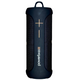 PowerBass SPLIT BT-200 IPX7 Portable Bluetooth Speaker Black portable speaker with gold logo on a white background