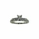 14K White Gold 1/2CTW Diamond 4-Bar Ring