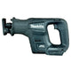 Makita 18V LXT 13/16" Stroke Brushless Cordless Sub‑Compact Reciprocating Saw w/ Battery (XRJ07) Black Makita power tool on a wooden surface