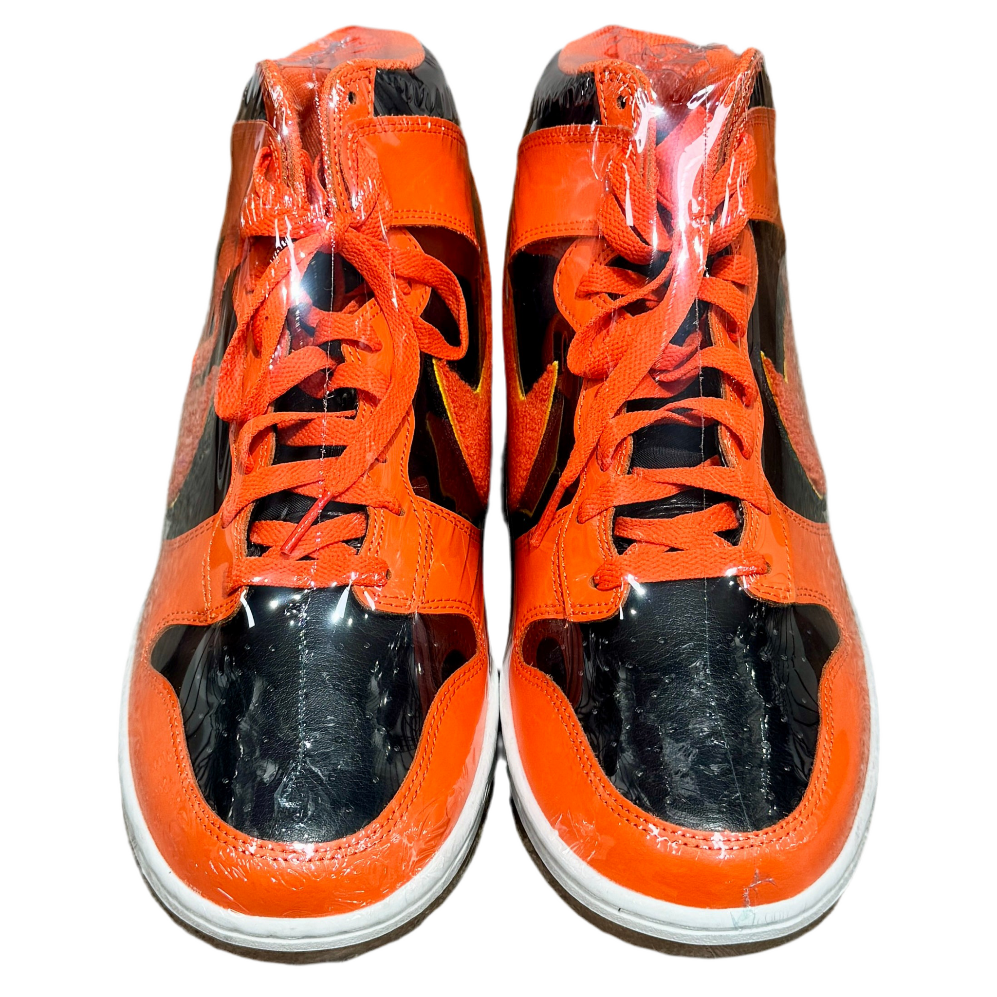 Nike Dunk High Retro - Chenille Swoosh Safety Orange (Size 11.5)