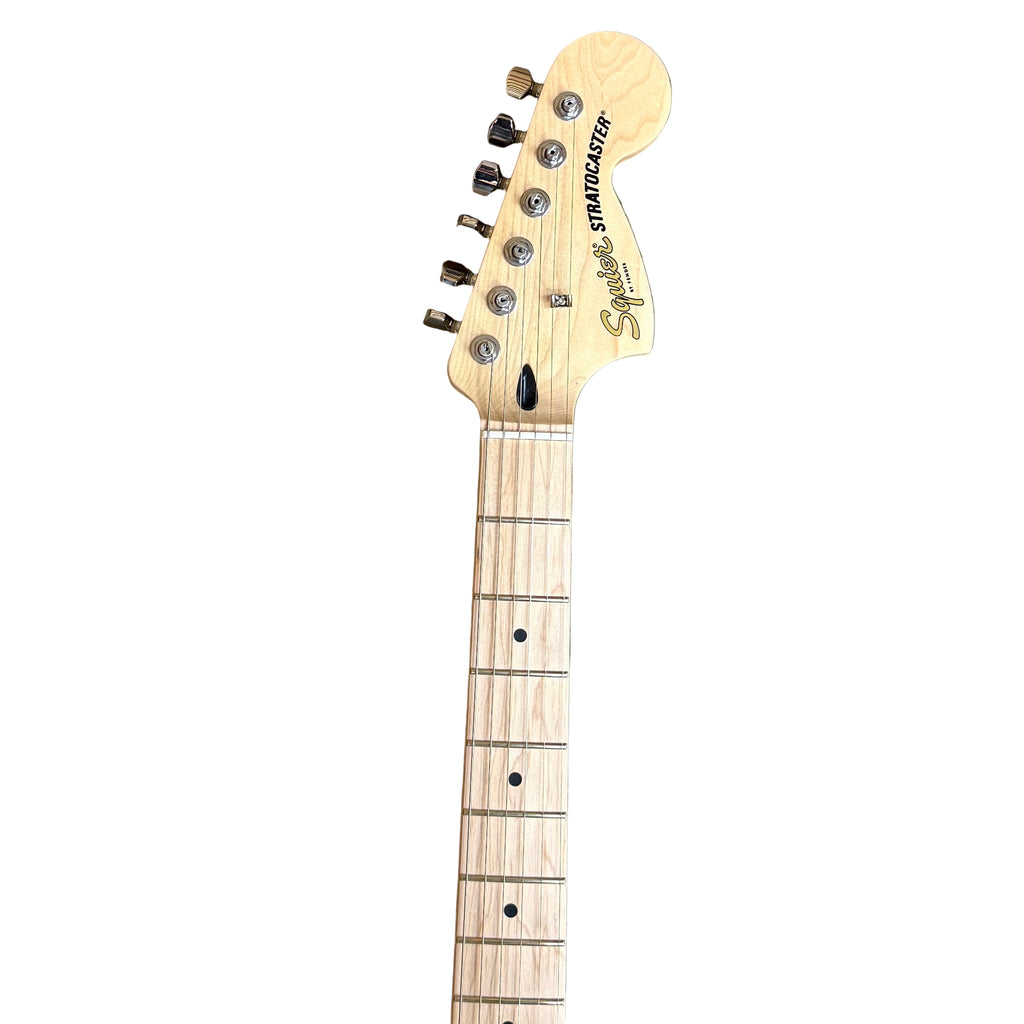 Fender Squier Stratocaster Electric Guitar headstock