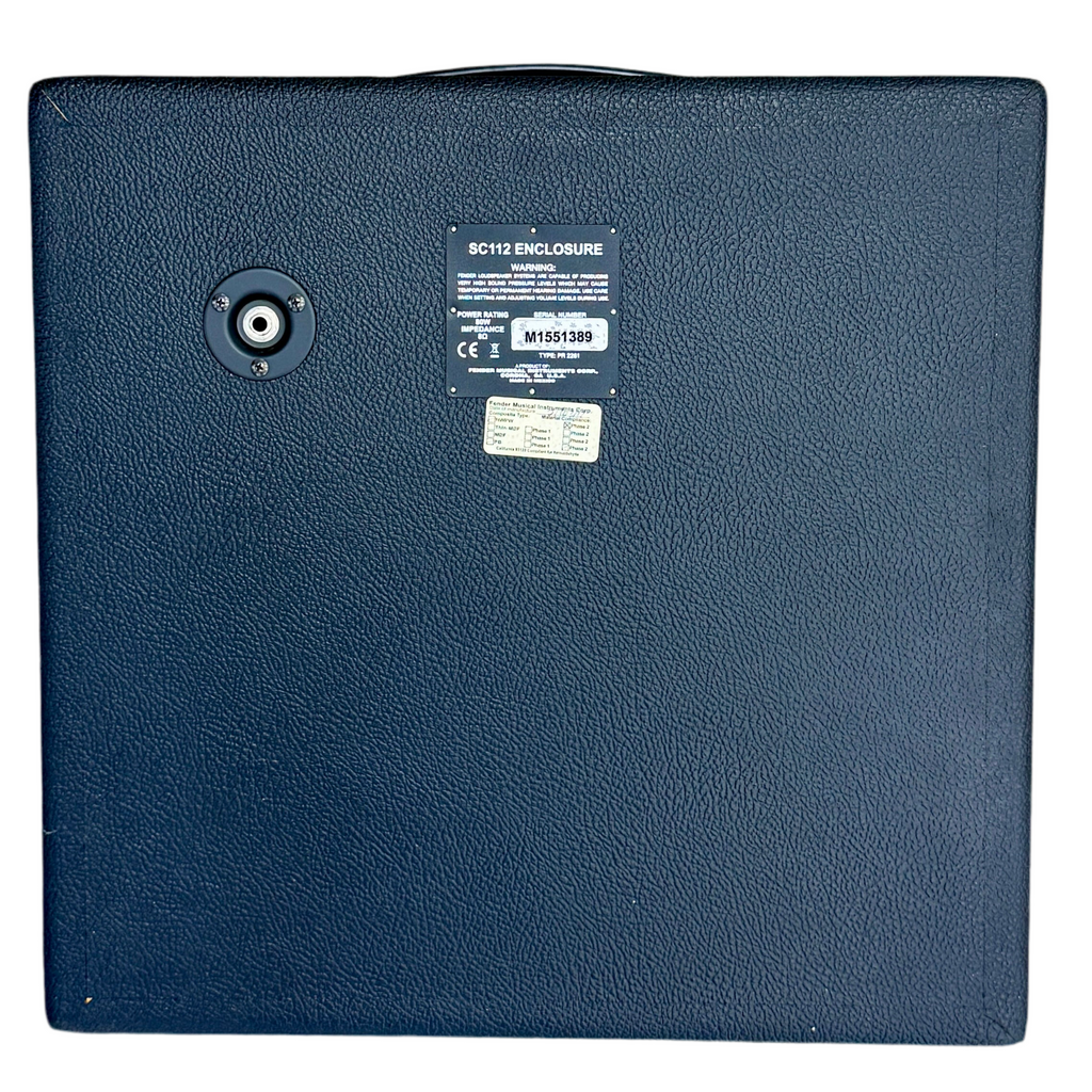 Fender Super Champ SC112 Guitar Speaker Extension Cabinet Enclosure back