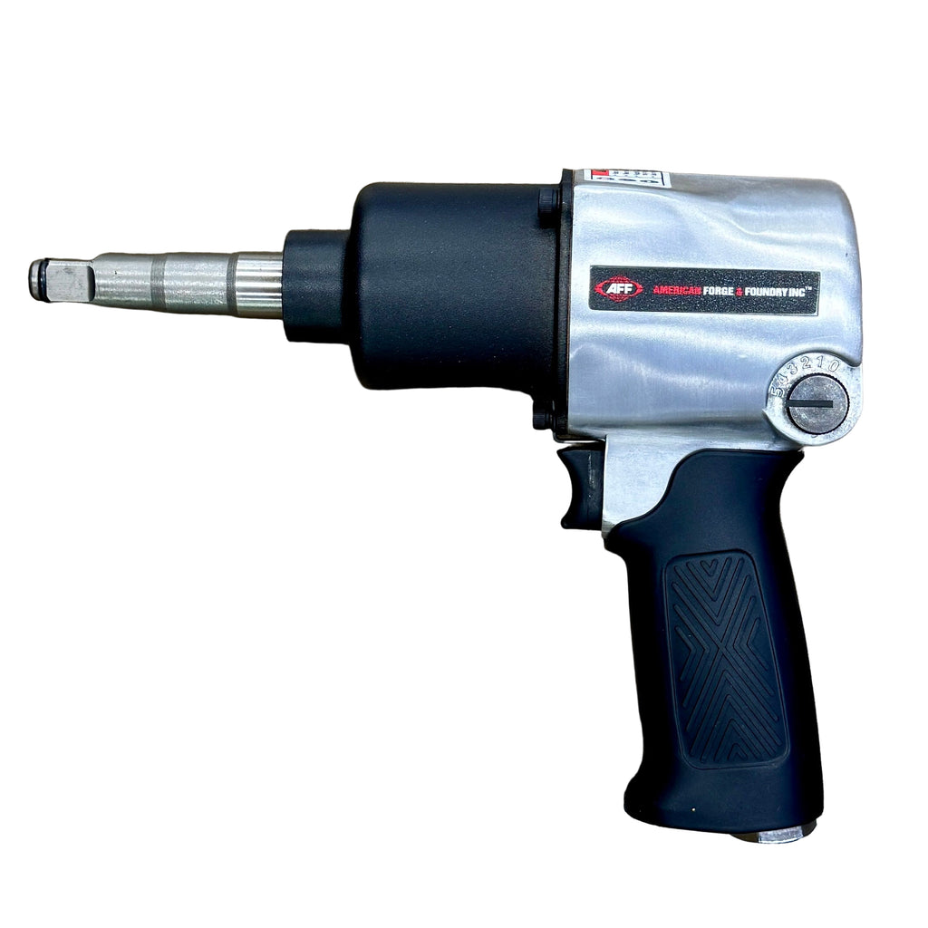 AFF American Forge & Foundry 1/2" Drive Pneumatic Twin Hammer Impact Wrench w/ 2" Extended Anvil (7665)