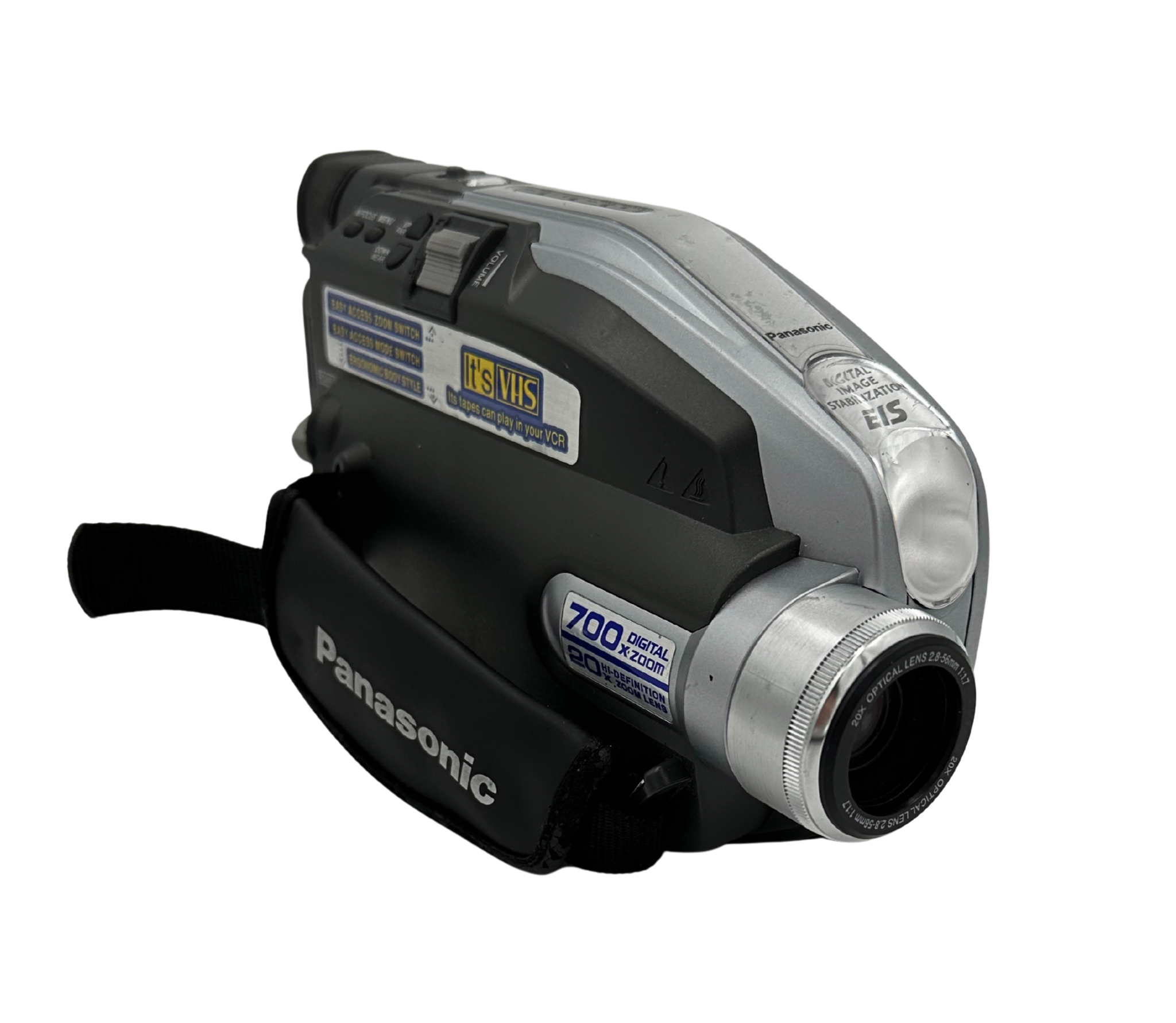 Panasonic PV-L353D VHS-C Camcorder – 700x Digital Zoom, Charger & Batt