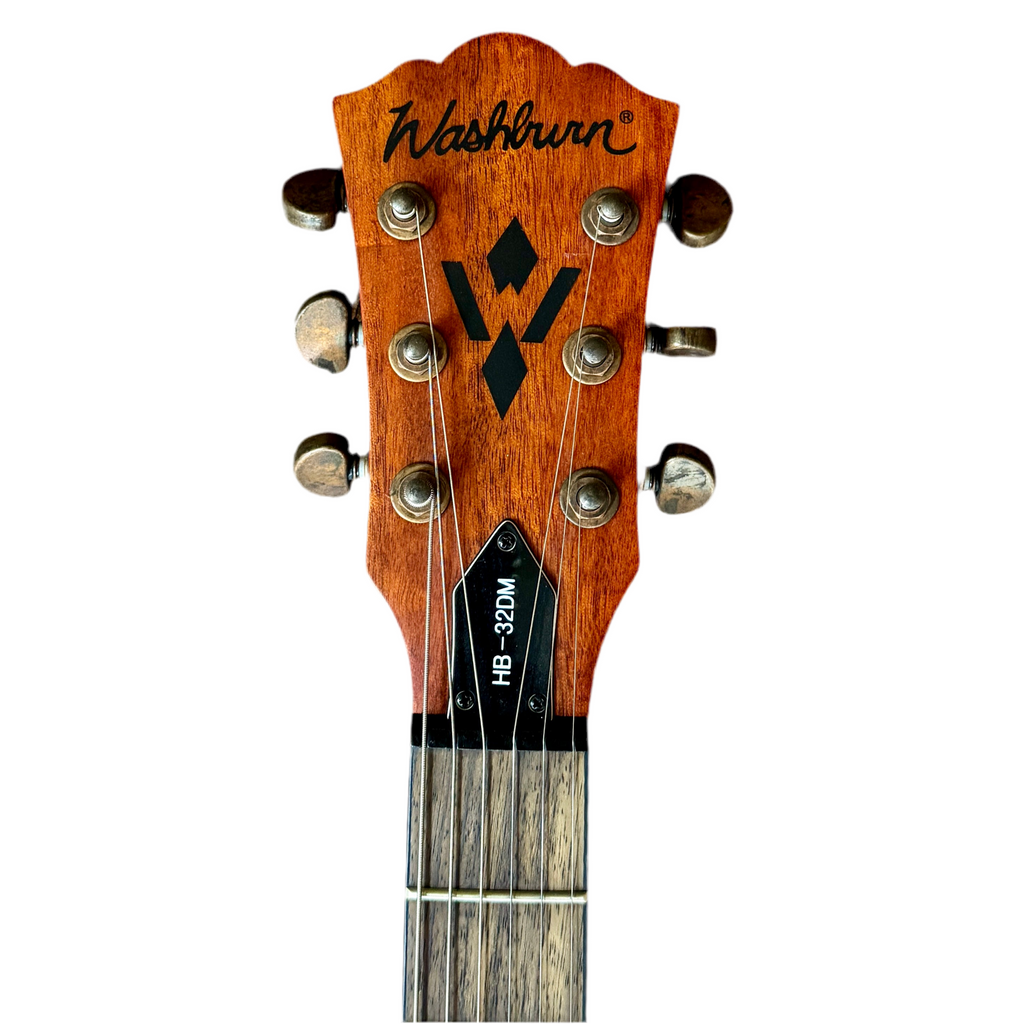 Washburn HB-32 DM Semi-Hollow Electric Guitar top