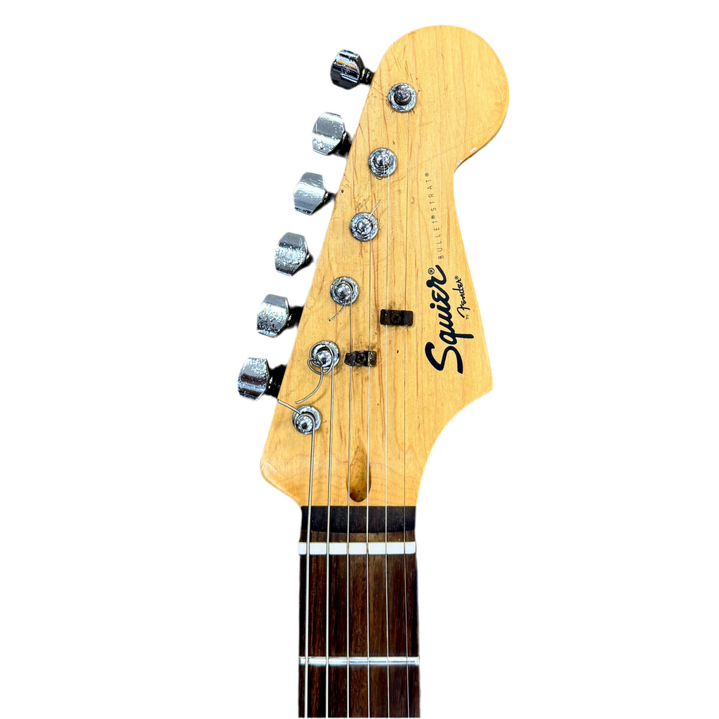 Fender Squier Bullet Stratocaster Electric Guitar w/ Soft Case top