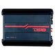 DS18 SXE-2500.1D 2500 Watt Class D 1-Channel Monoblock Car Audio Amplifier DS18 amplifier on a wooden surface