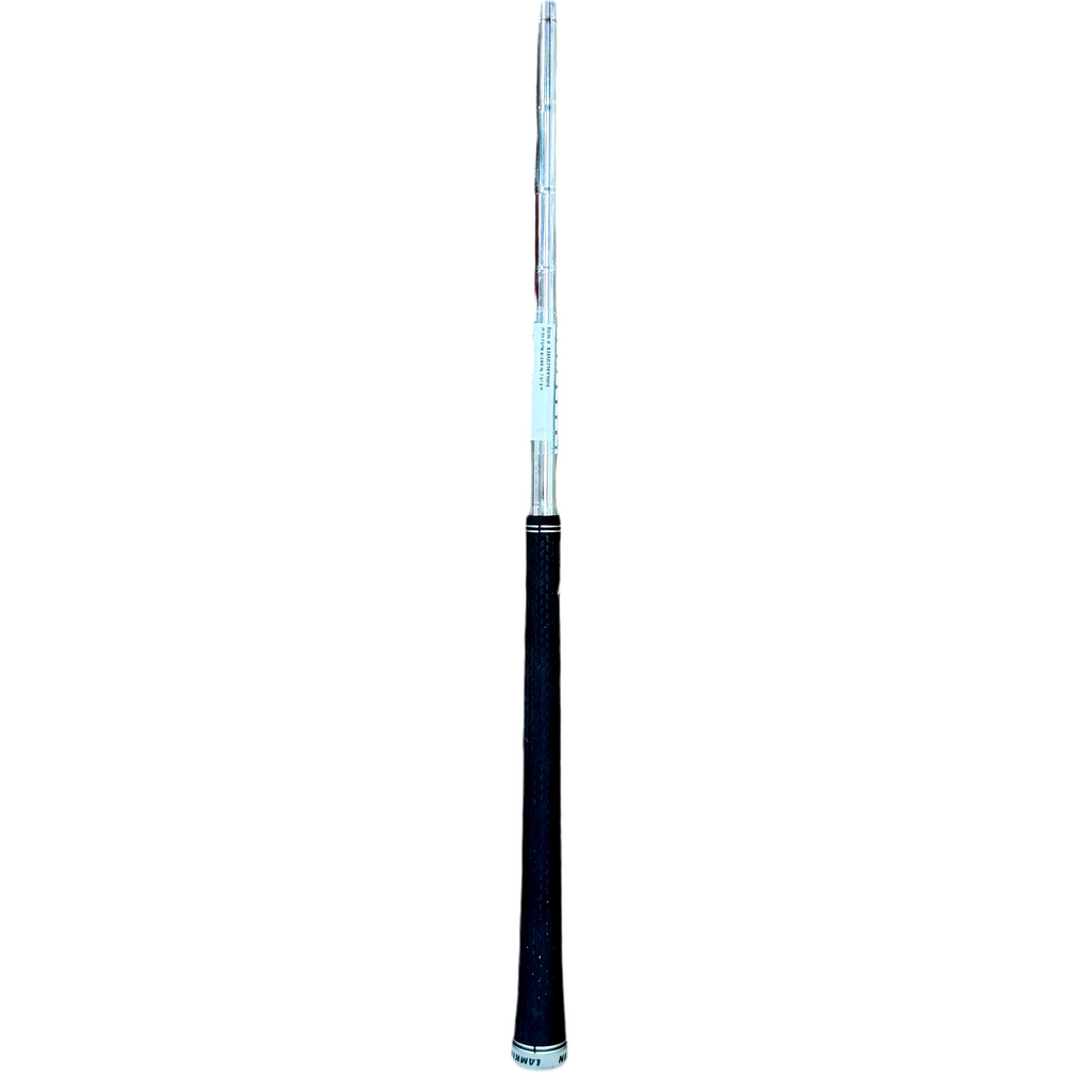 Callaway PARADYM Ai SMOKE HL 7 Iron RH Golf Club Fishing rod with a black handle and blue and white pattern on a white background