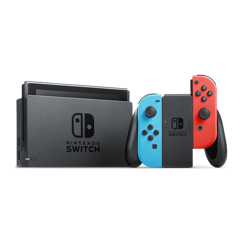 Nintendo Switch w/ Neon Blue & Neon Red Joy-Con (HAC-001)