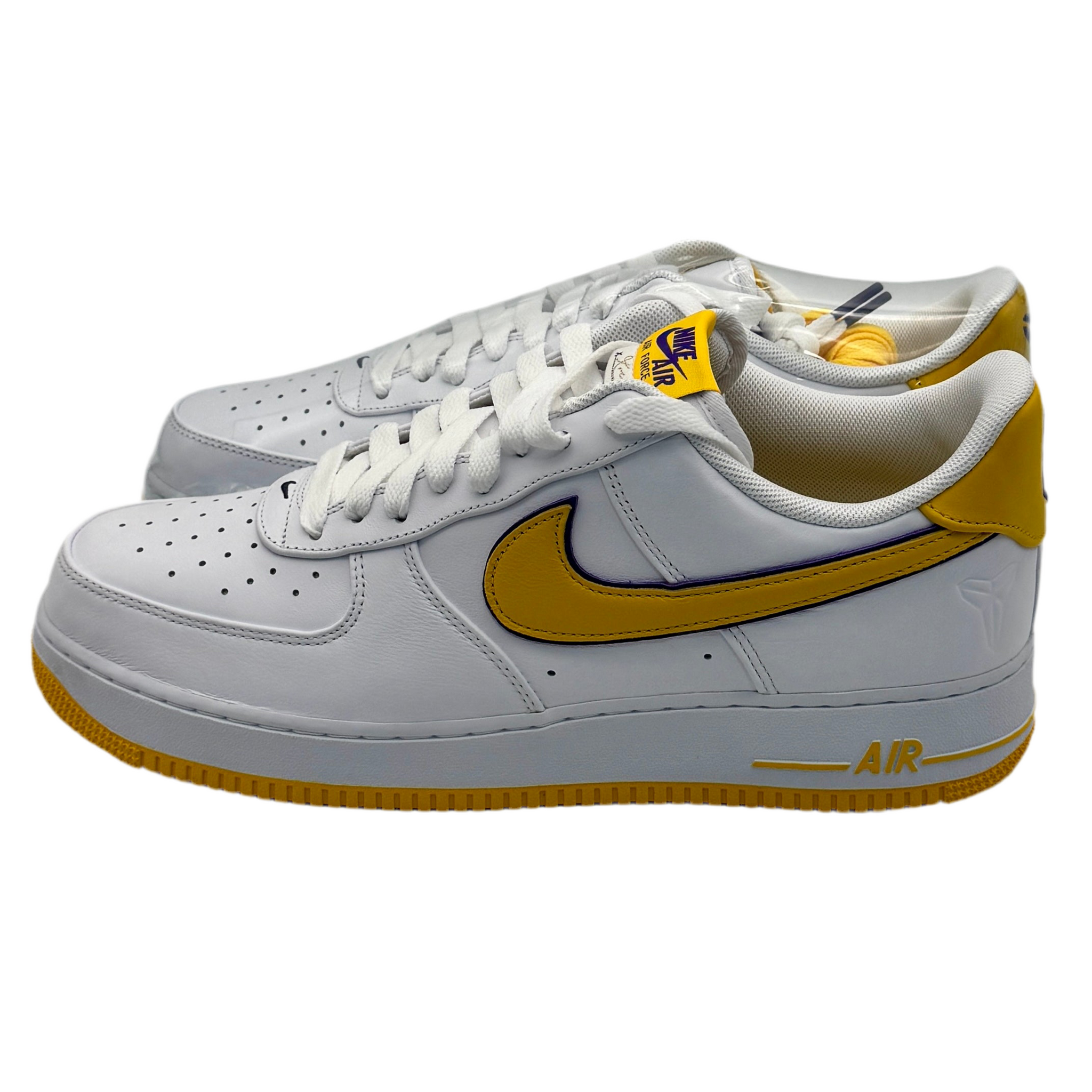 Nike Air Force 1 Low Retro QS - Kobe Bryant Lakers Home (Size 13) Nike Air Force 1 Low Retro QS - Kobe Bryant Lakers Home (Size 13)