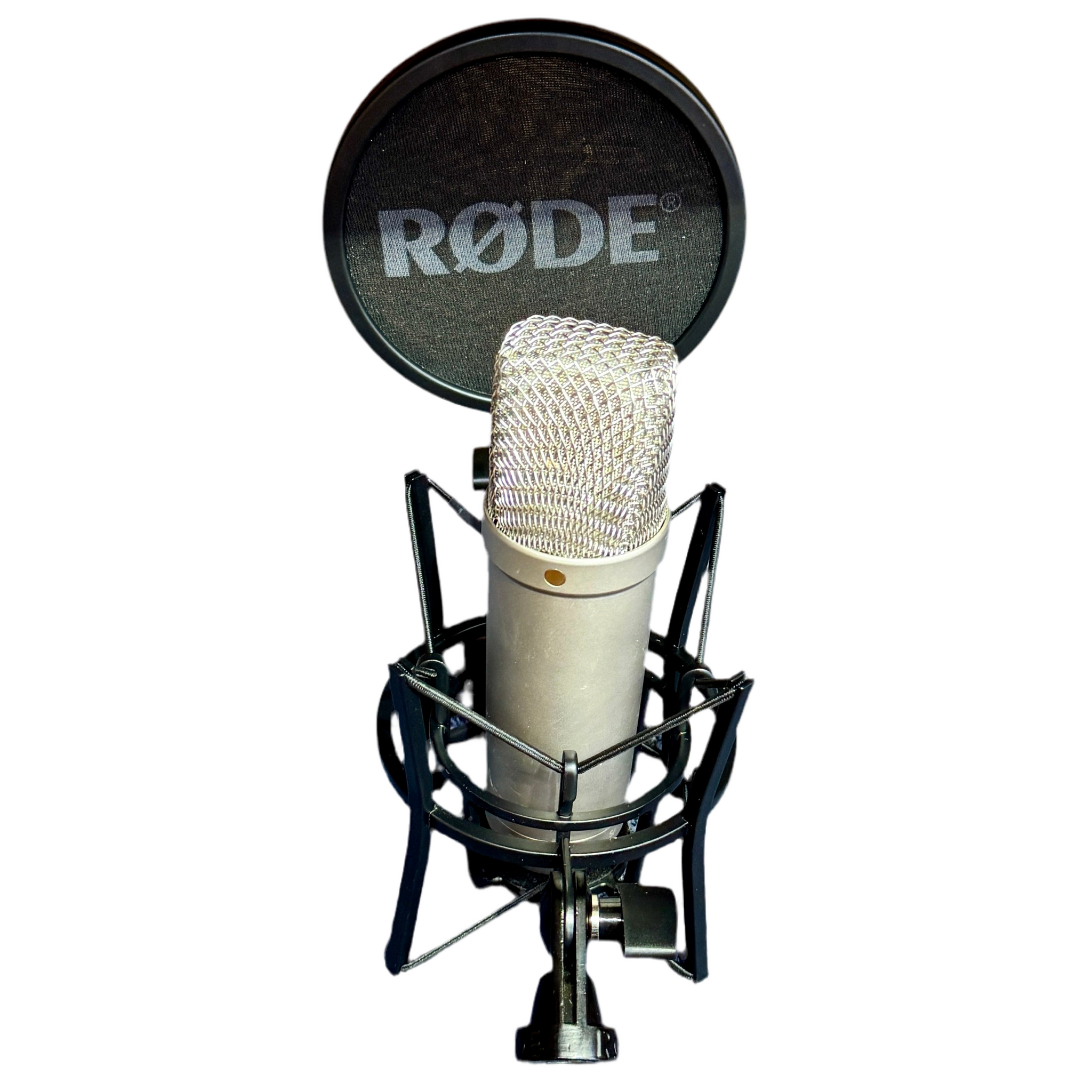 Rode NT1-A Studio Cardioid Condenser Microphone w/ Stand & Shield