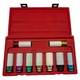 Sunex 1/2" Drive SAE & Metric 6-Point Wheel Protector Extra Thin Wall 9-Piece Impact Socket Set