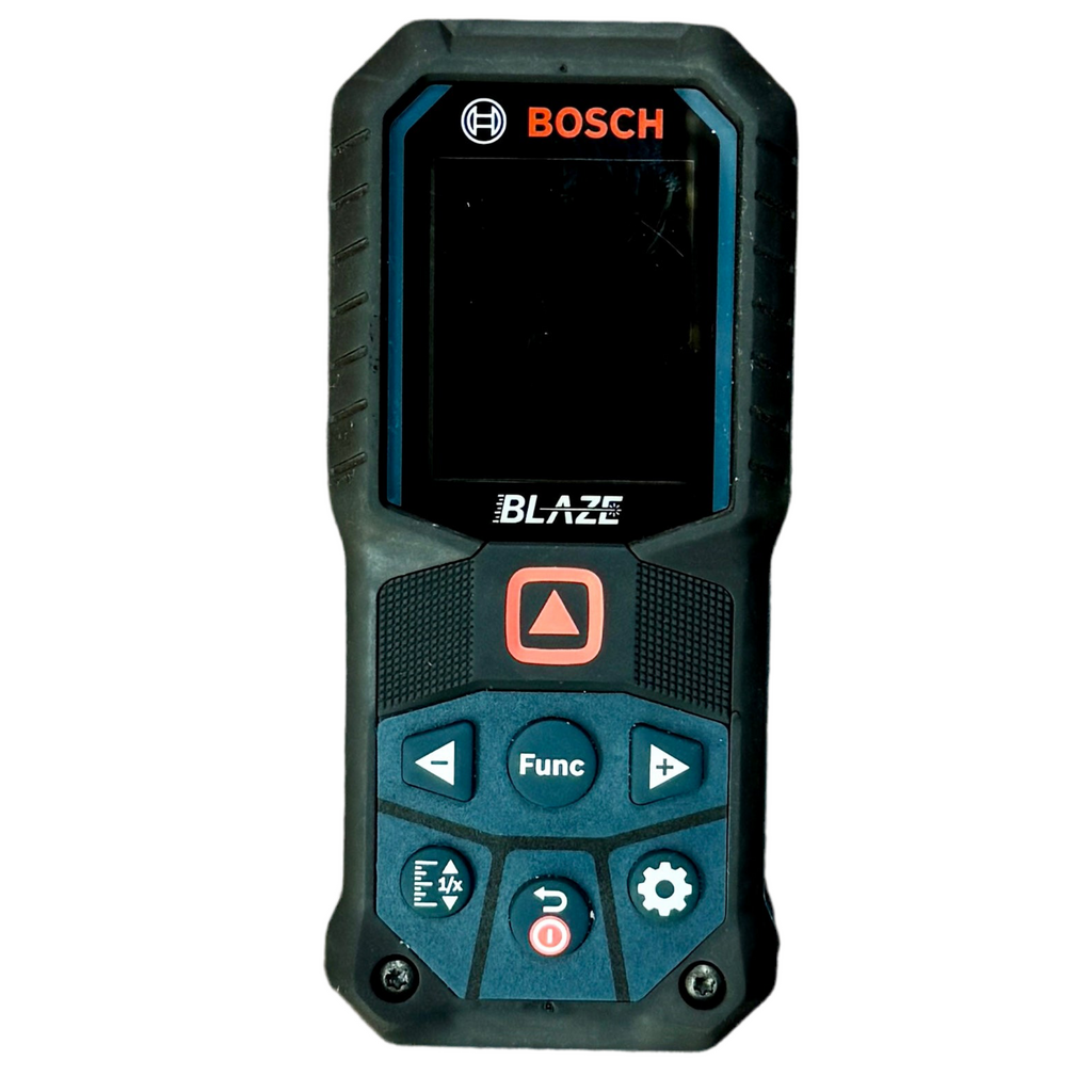 Bosch Blaze laser measure on a white background
