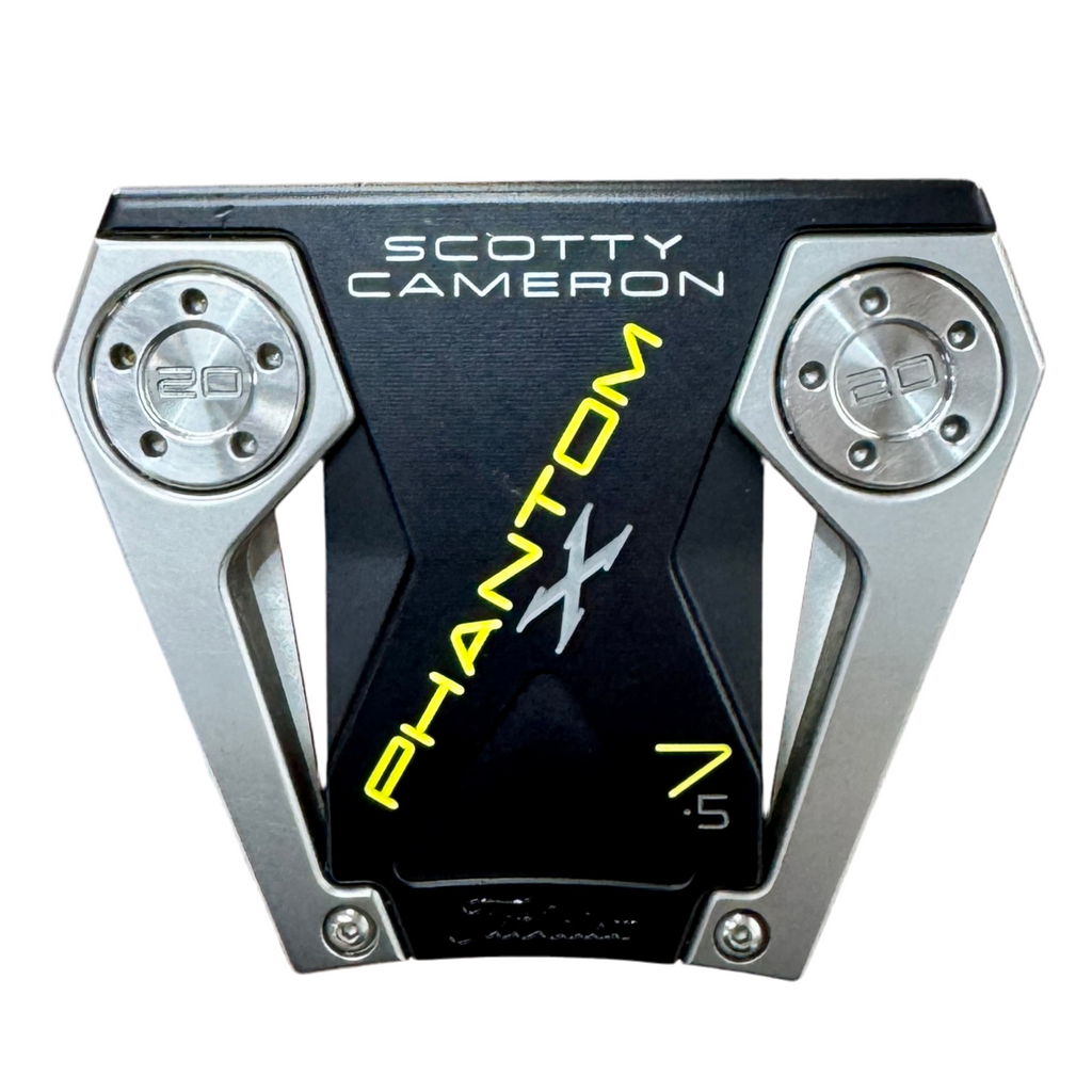 Titleist Scotty Cameron PHANTOM X 7.5 Mallet Putter RH Golf Club w/ Headcover