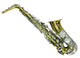 Yamaha YAS-23 Alto Saxophone w/ Hard Case Saxophone on a white background