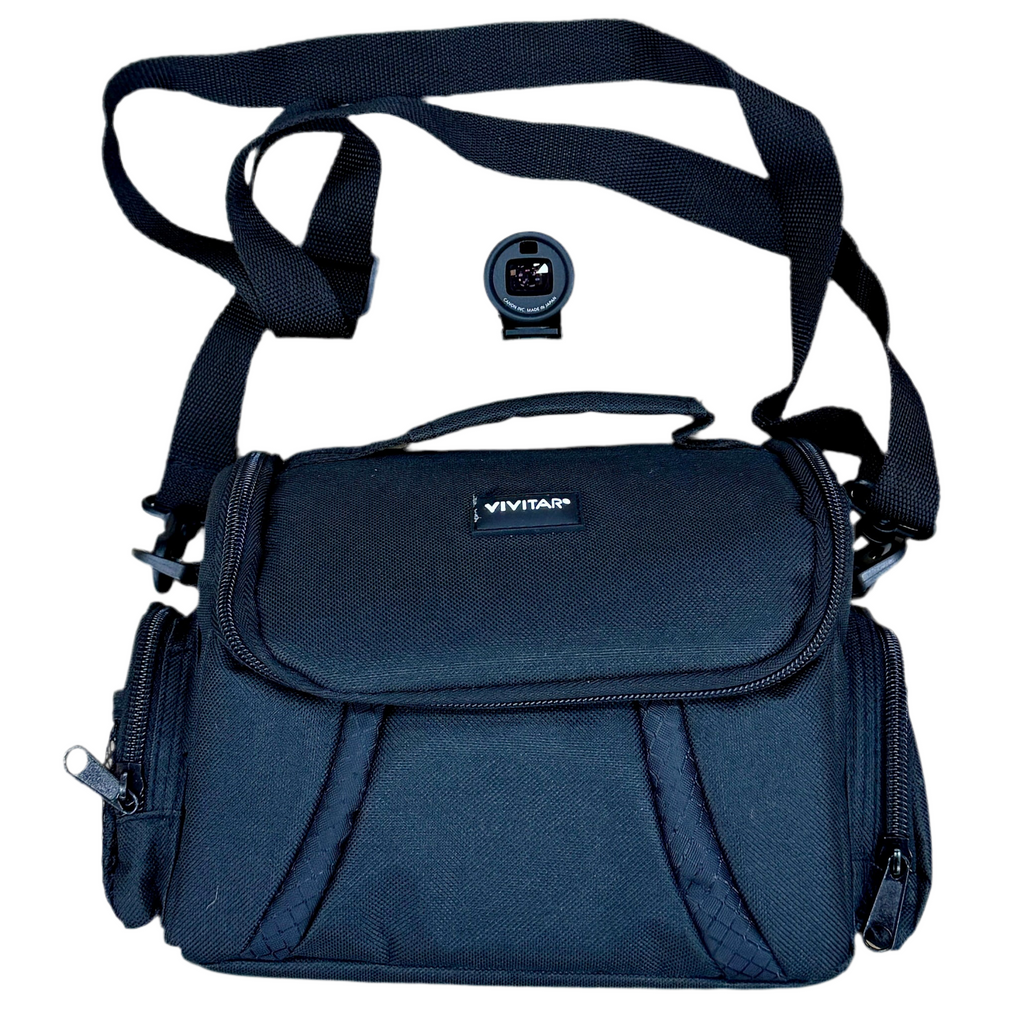 Canon EOS M6 Mark II Mirrorless Digital Camera w/ Canon Zoom Lens EF-M 15-45mm f/3.5-6.3 IS STM Lens & Case accessories