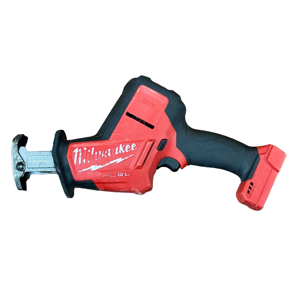 Milwaukee M18 FUEL 18V 7/8" Stroke Brushless Cordless HACKZALL Reciprocating Saw w/ Battery (2719-20) Red and black Milwaukee tool on a white background
