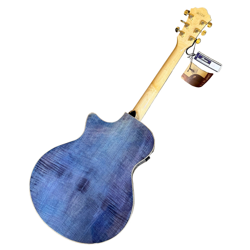 Ibanez AE390-NTA Acoustic-Electric Guitar w/ Hard Case back