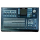 TASCAM DP-32SD 32-Track Digital PortaStudio Multitrack Recorder Large audio mixing console on a wooden floor