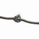 Pandora .925 Sterling Silver Happy Fish Charm Silver fish charm against a white background