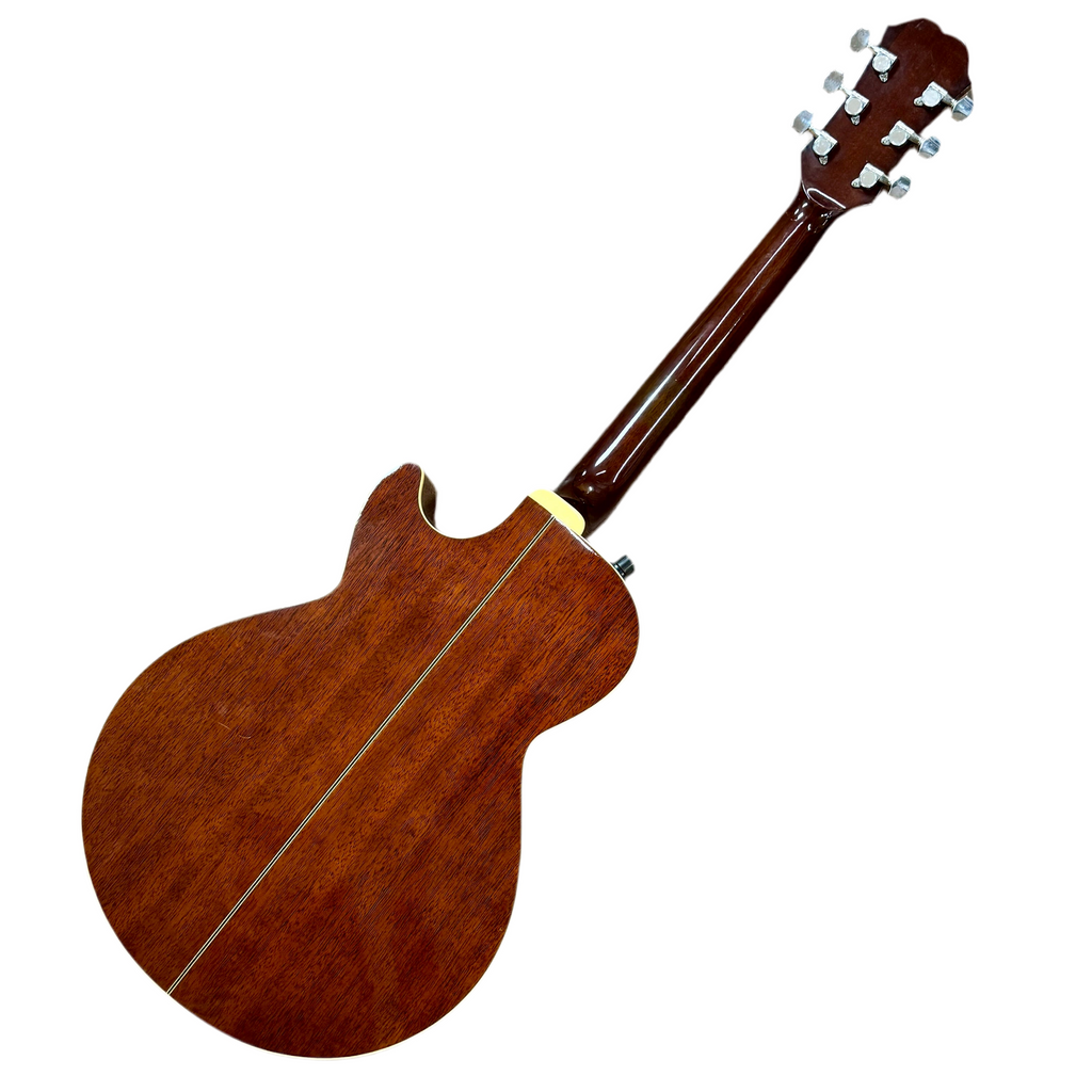 Epiphone PR800EN Acoustic-Electric Guitar Wooden mandolin on a white background