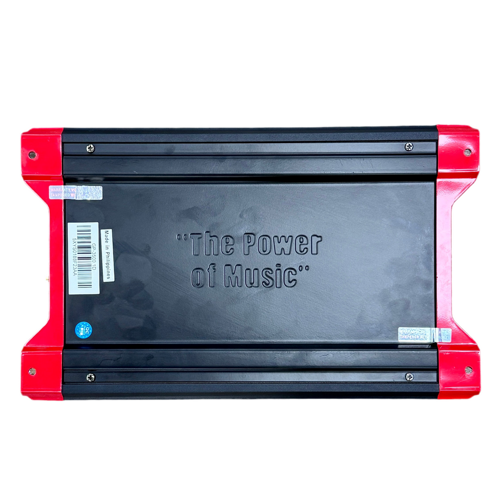 CRUNCH Ground Pounder GP-3500.1D 3500-Watt Amplifier back