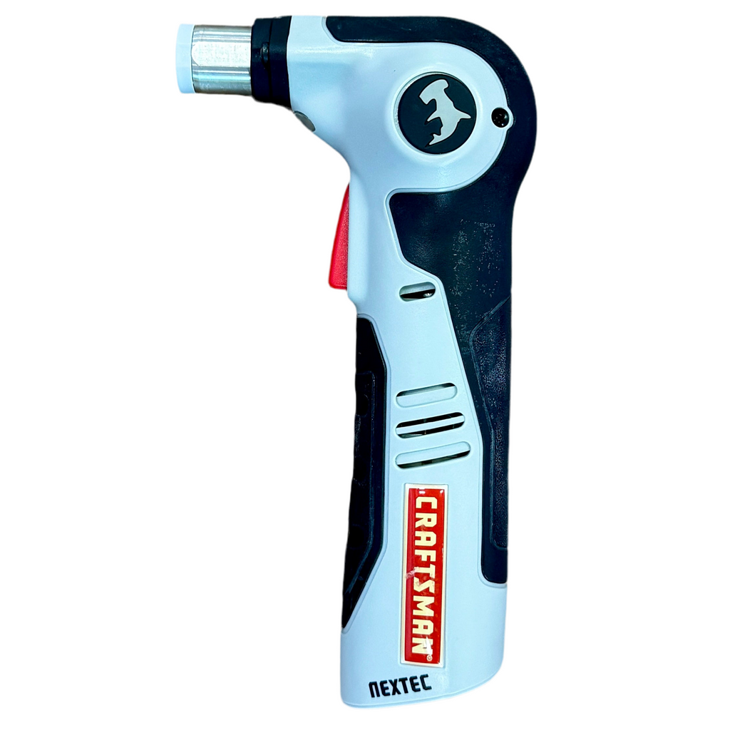 CRAFTSMAN NEXTEC 12V Cordless Hammerhead Auto Hammer w/ Battery, Charger, & Case (320.61352) Craftsman NEXTEC tool on a white background