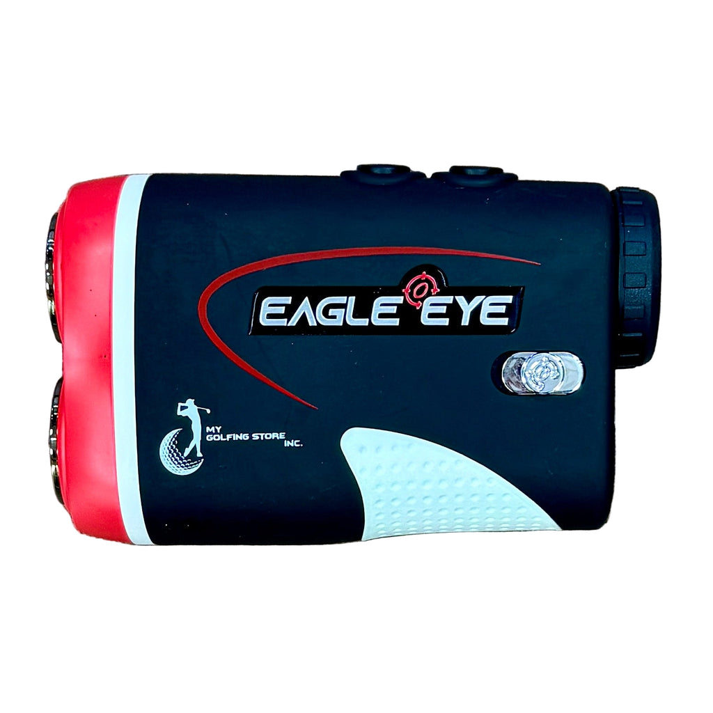 My Golfing Store EAGLE EYE Laser Golf Rangefinder w/ Slope Eagle Eye golf rangefinder on a white background