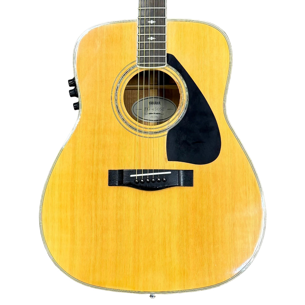ヤマハギターFG450 YAMAHA FG-450SE Acoustic-Electric Guitar - Gloss Natural