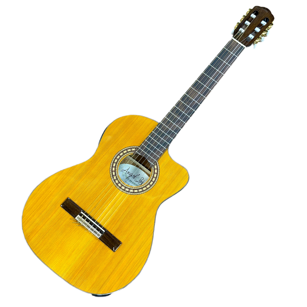 Angel Lopez SIL-TCE HG Silvera Series Acoustic-Electric Classical Guitar
