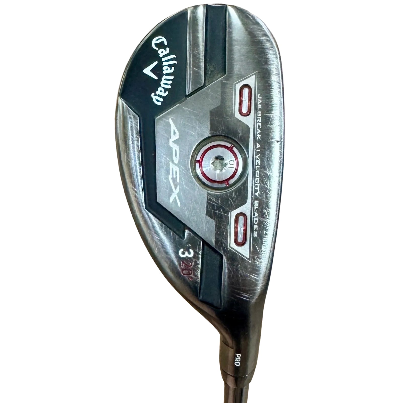 Callaway APEX PRO 3H Hybrid RH Golf Club - Fujikura MC 80S Shaft w/ He