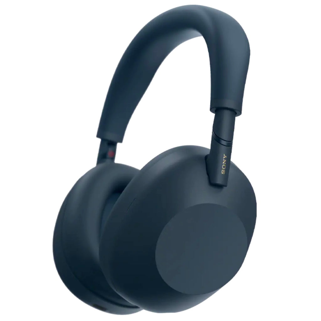 Sony WH-1000XM6 Wireless Noise Cancelling Headphones - Midnight Blue over-ear headphones on a white background