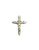 14K Yellow Gold 1/2CTW Diamond Cross Pendant