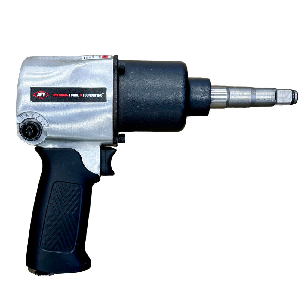 AFF American Forge & Foundry 1/2" Drive Pneumatic Twin Hammer Impact Wrench w/ 2" Extended Anvil (7665) back