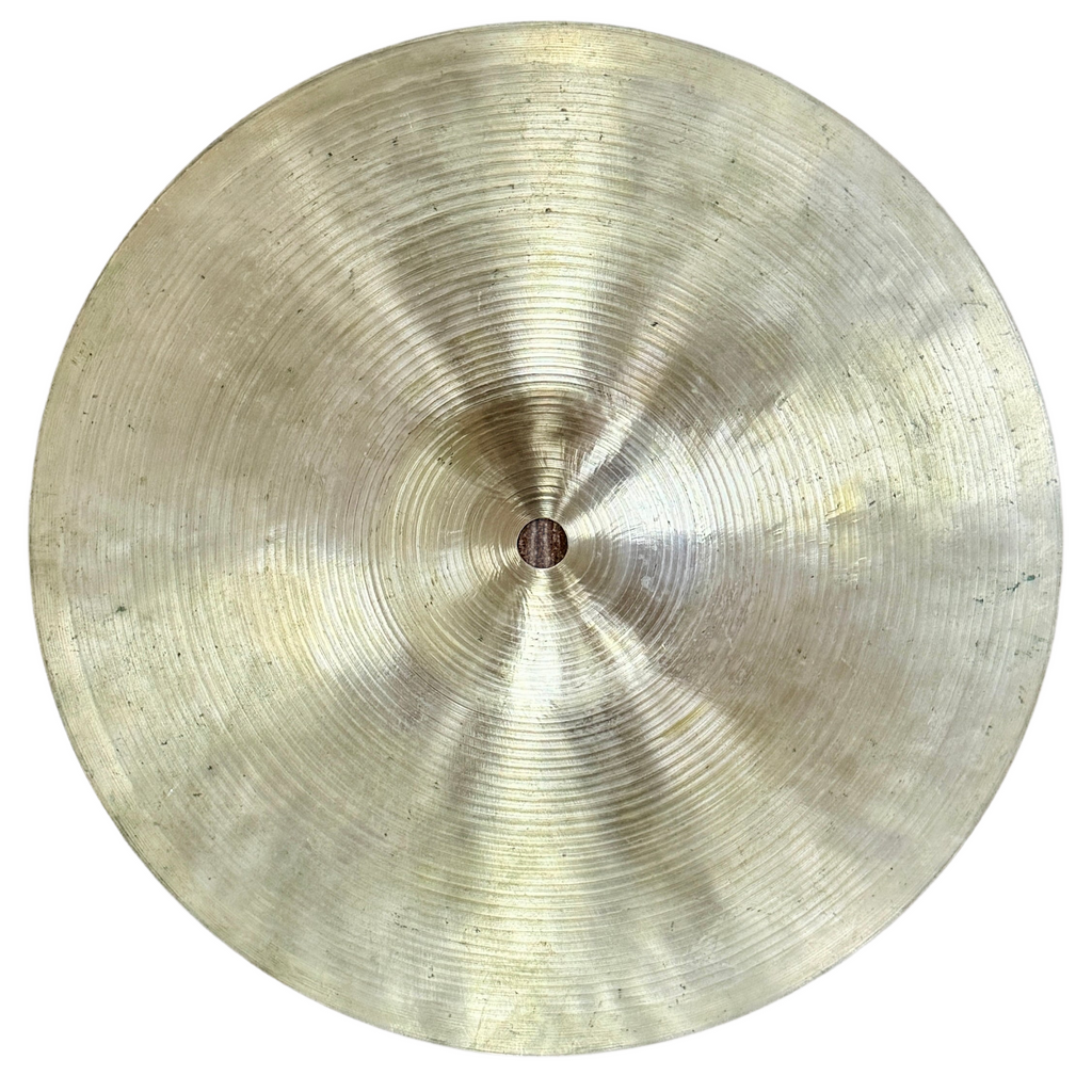 WUHAN 10" Splash Cymbal Brass cymbal on a white background