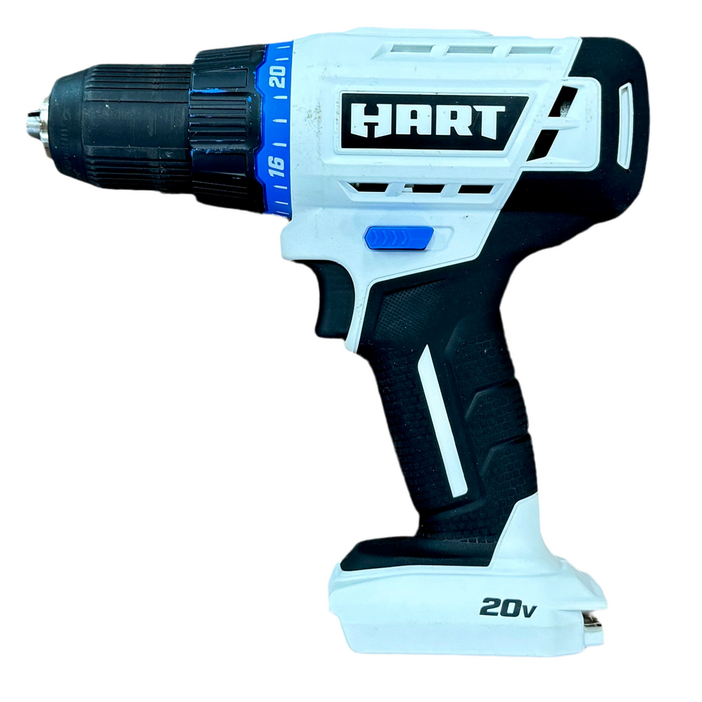 Hart cordless drill on a white background