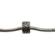 Pandora .925 Sterling Silver "Layers of Lace" Clip Charm intricate design silver charm on white background