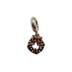 Pandora .925 Sterling Silver Holiday Wreath Dangle Charm