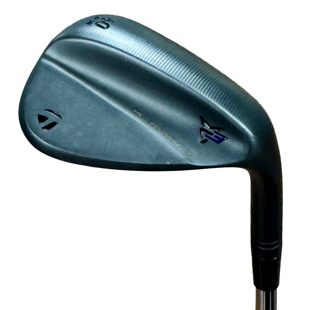 TaylorMade MG3 Milled Grind 3 60-Degree Wedge RH Golf Club Golf club head with a brand logo on a white background
