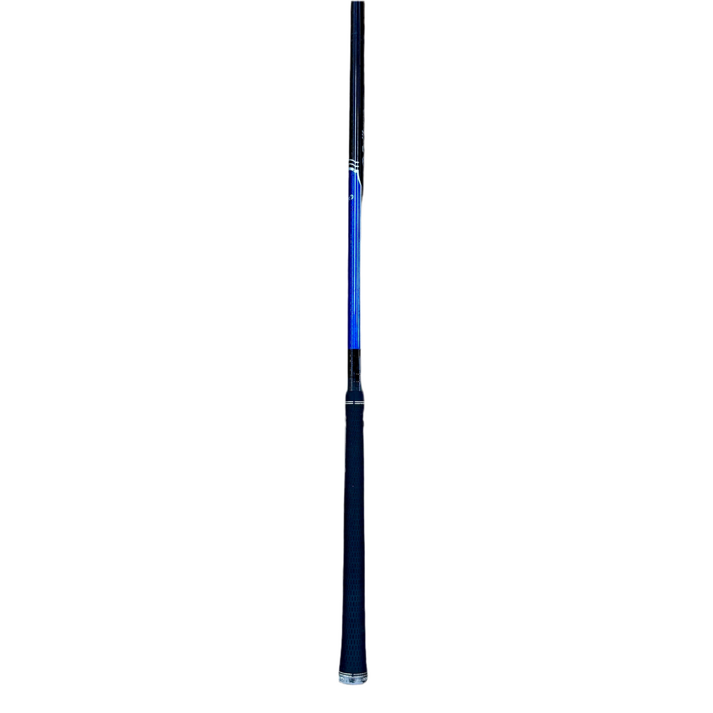 Callaway X 460 9-Degree Driver RH Golf Club Blue and black golf club shaft on a white background