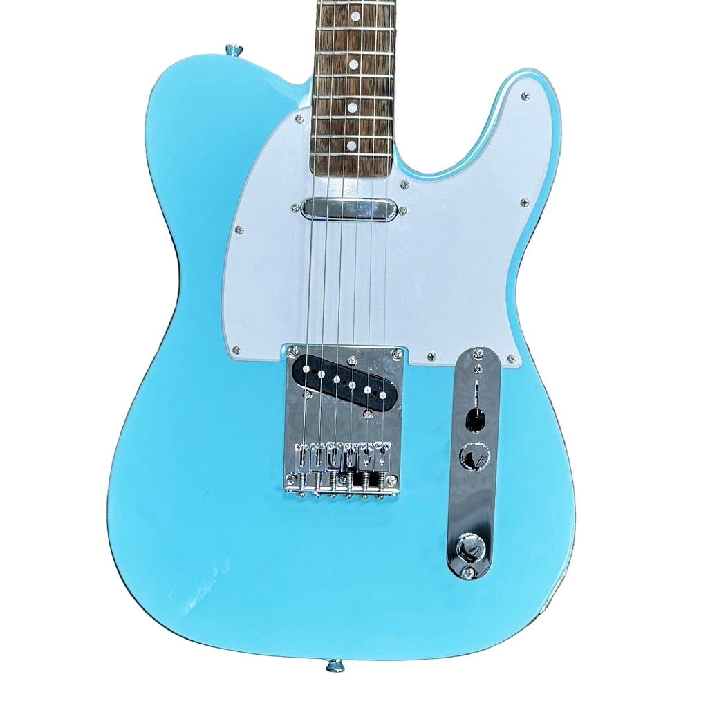 Fender Squier Sonic Telecaster Electric Guitar Blue electric guitar on a white background