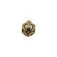 Pandora 14K Yellow Gold Openwork Hearts Diamond Charm