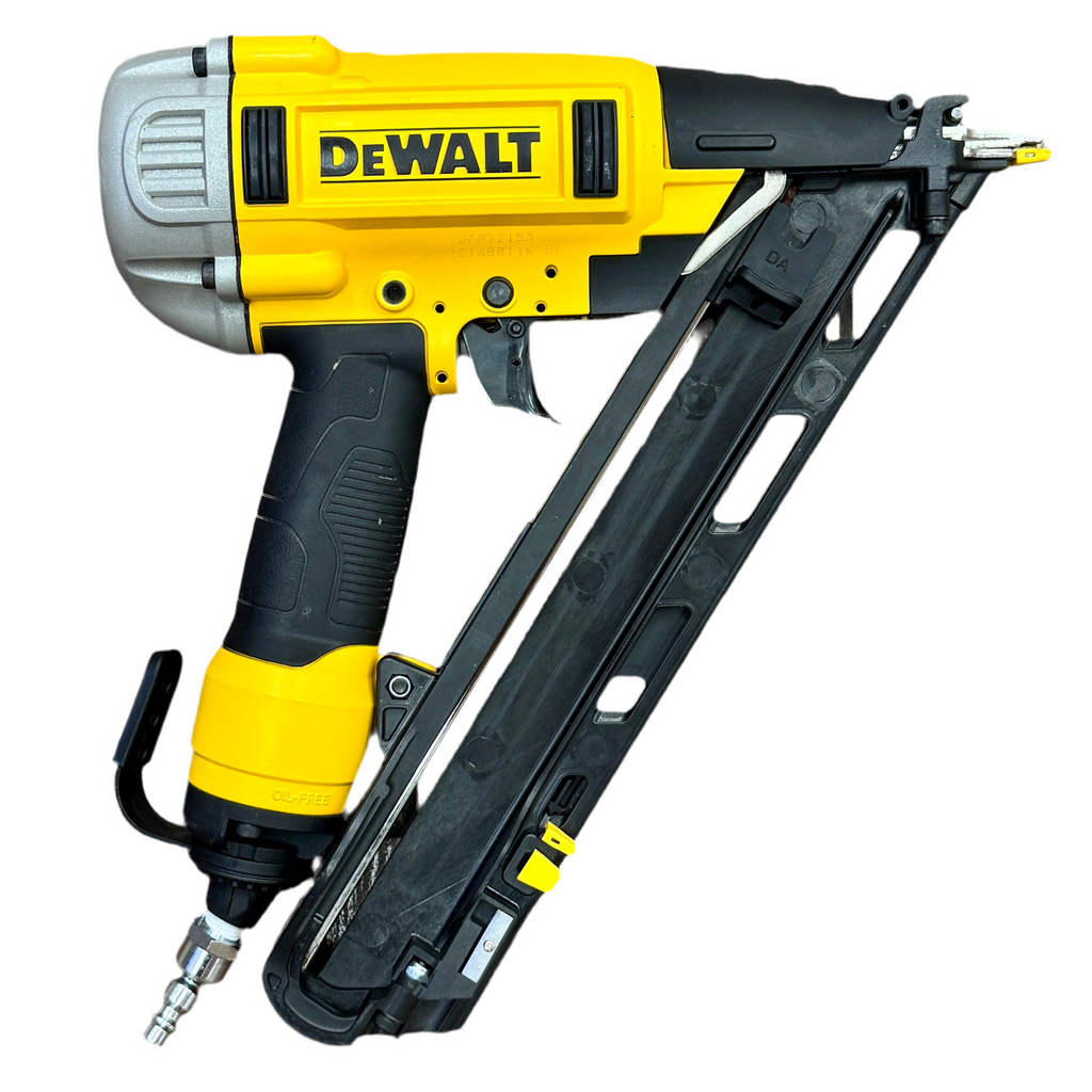 DeWalt Pneumatic 15-Gauge DA Finish Nailer w/ Case (DWFP72155) back