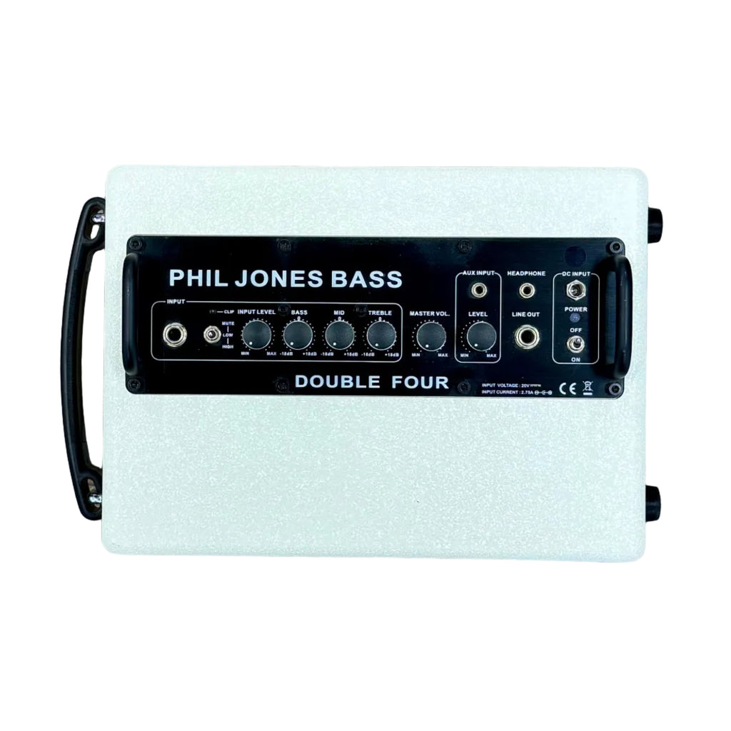 Phil Jones Bass DOUBLE FOUR BG-75 Bass Guitar Combo Amplifier Phil Jones Bass Double Four amplifier on a white background