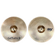 SABIAN B8X 14" Hi-Hat Cymbals (Top & Bottom) Two cymbals, one with Sabian logo and the other with B8X logo, on a white background.
